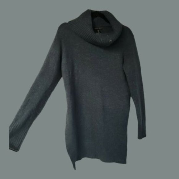 ADRIENNE VITTADINI Sweater Green Tunic Wool Blend MEDIUM - Picture 1 of 7